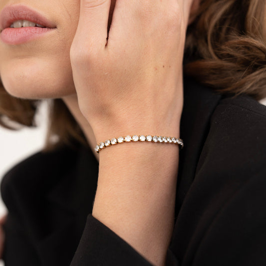 Aurora Tennis Pullback Bracelet