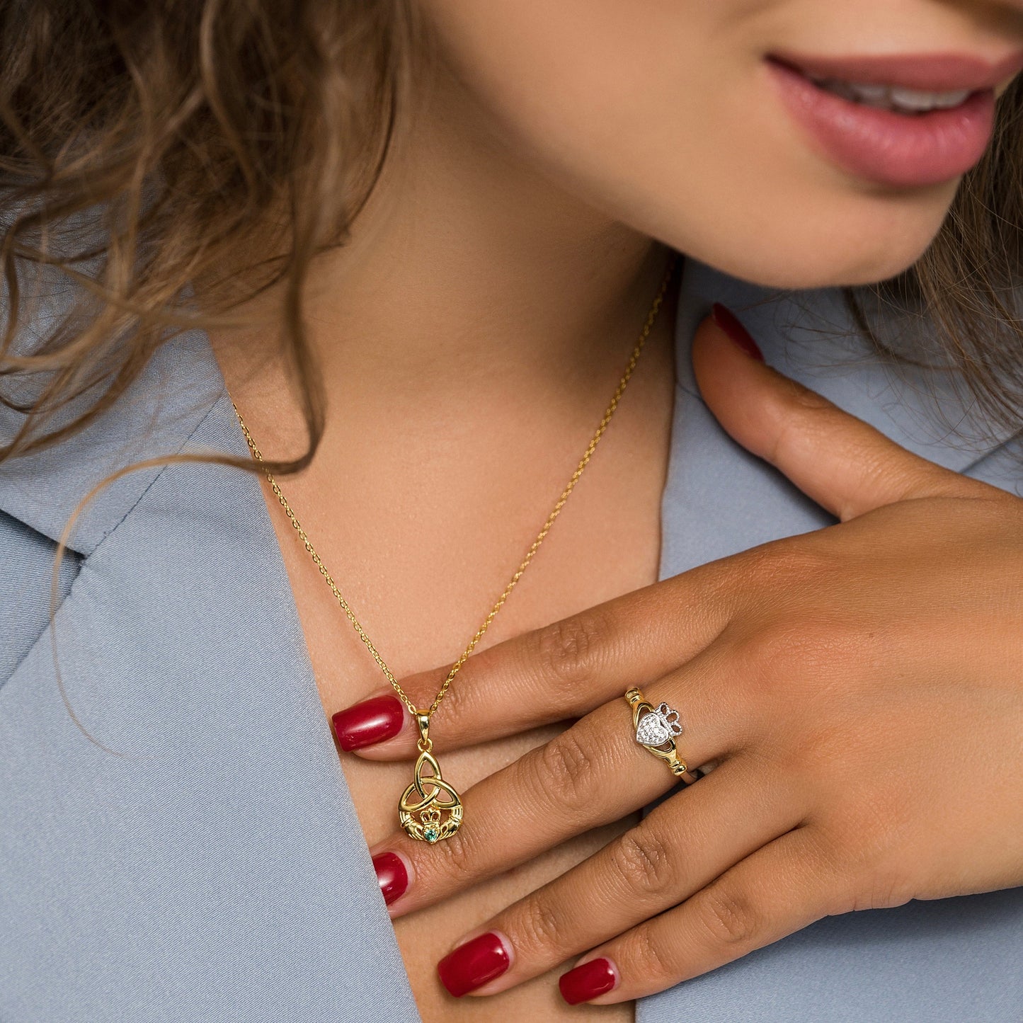 Claddagh Heart Ring