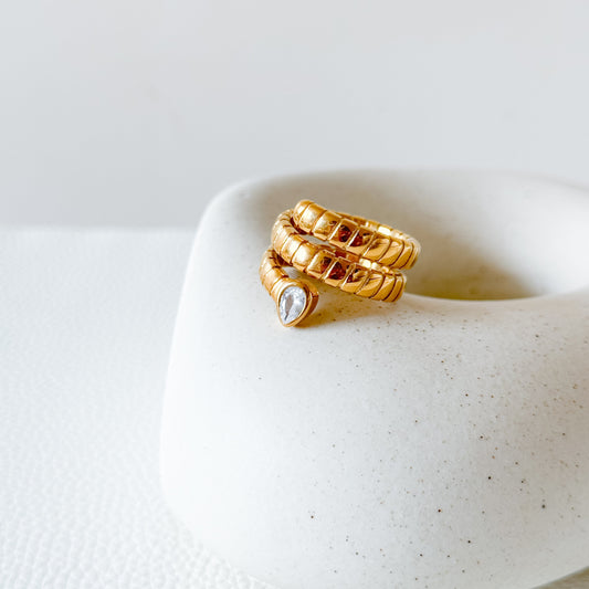 Coil Tuobogas Serpenti Ring