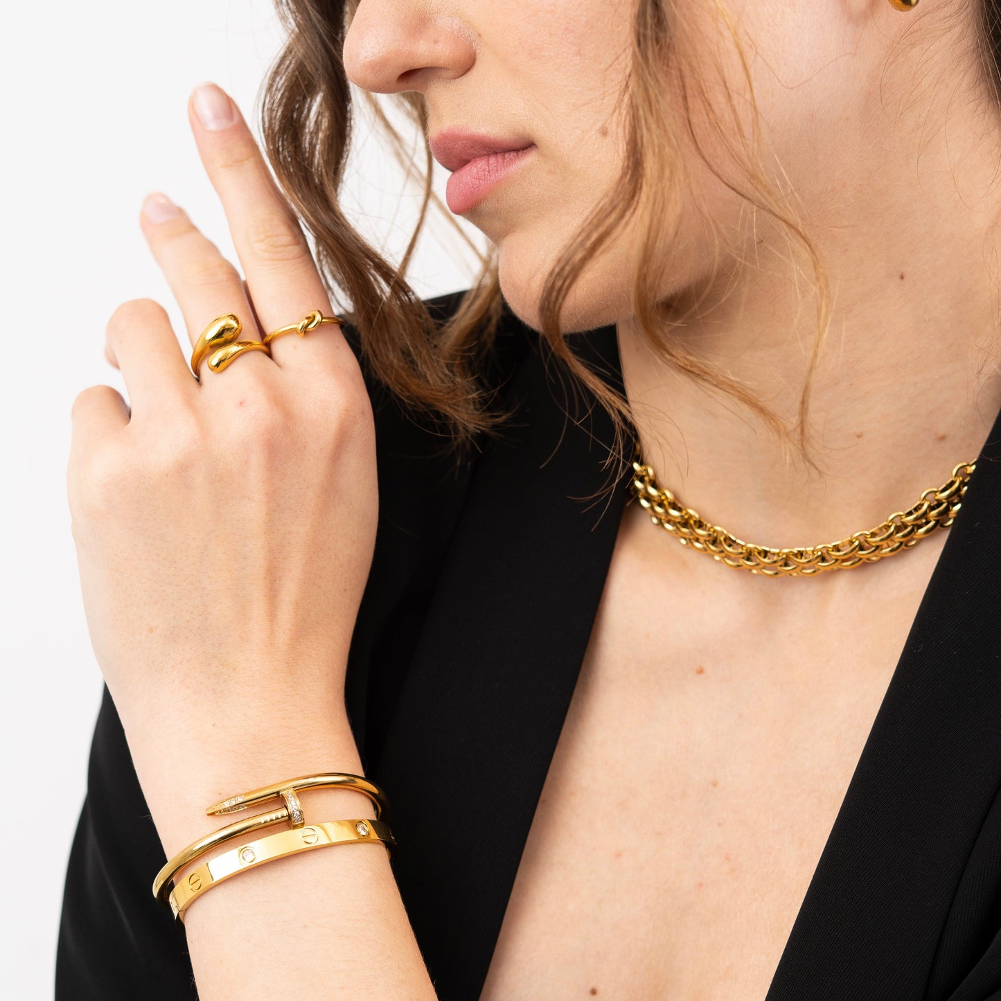 Nailed It CZ Diamond Bracelet-Dazzledvenus