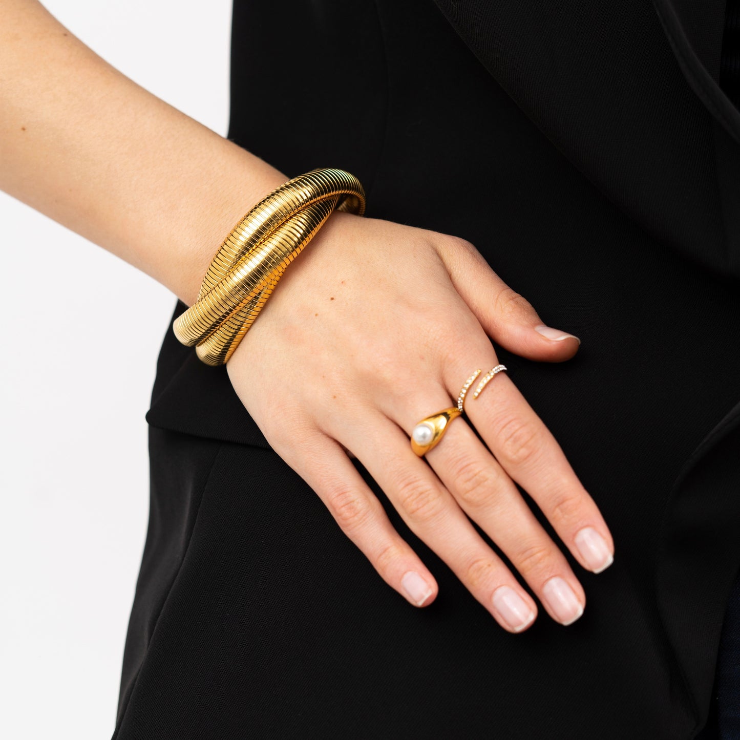 Flex Interlocking Snake Bracelet-Dazzledvenus