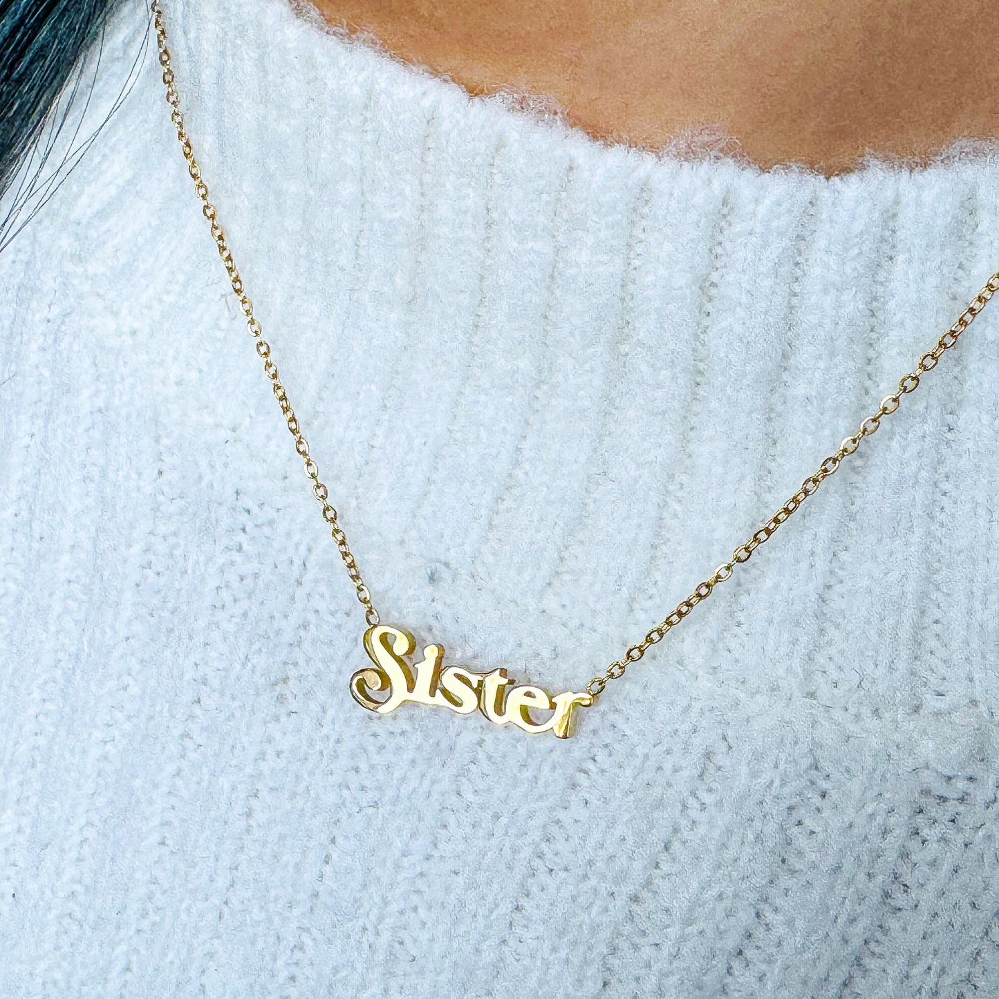 Celebrating Sister Necklace