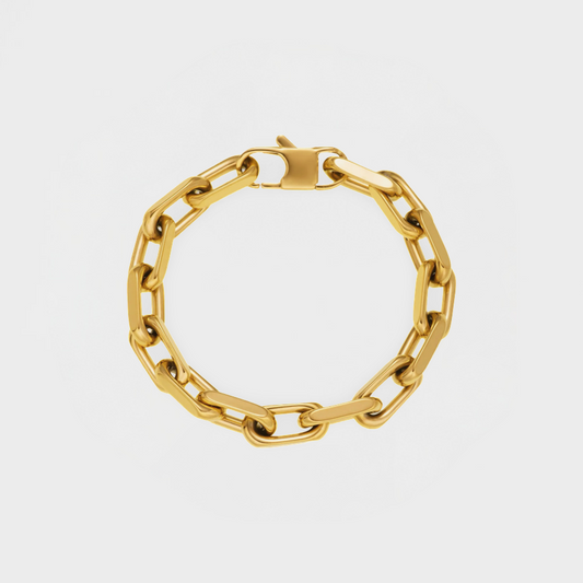 Bold Paperclip Magma Bracelet