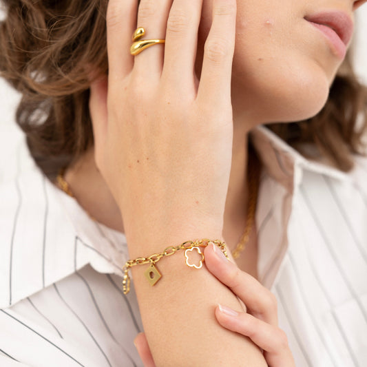Lucky Charm Flora Bracelet