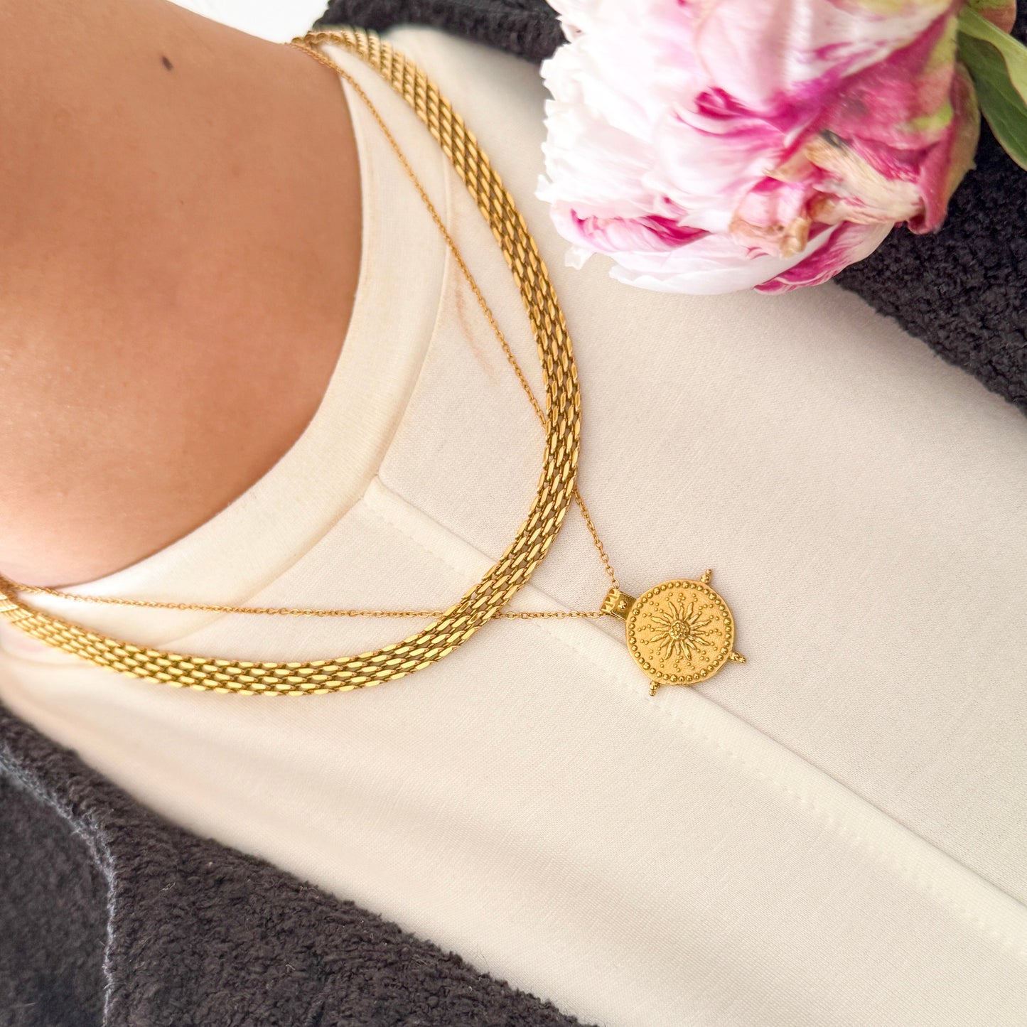 Sun Burst Necklace