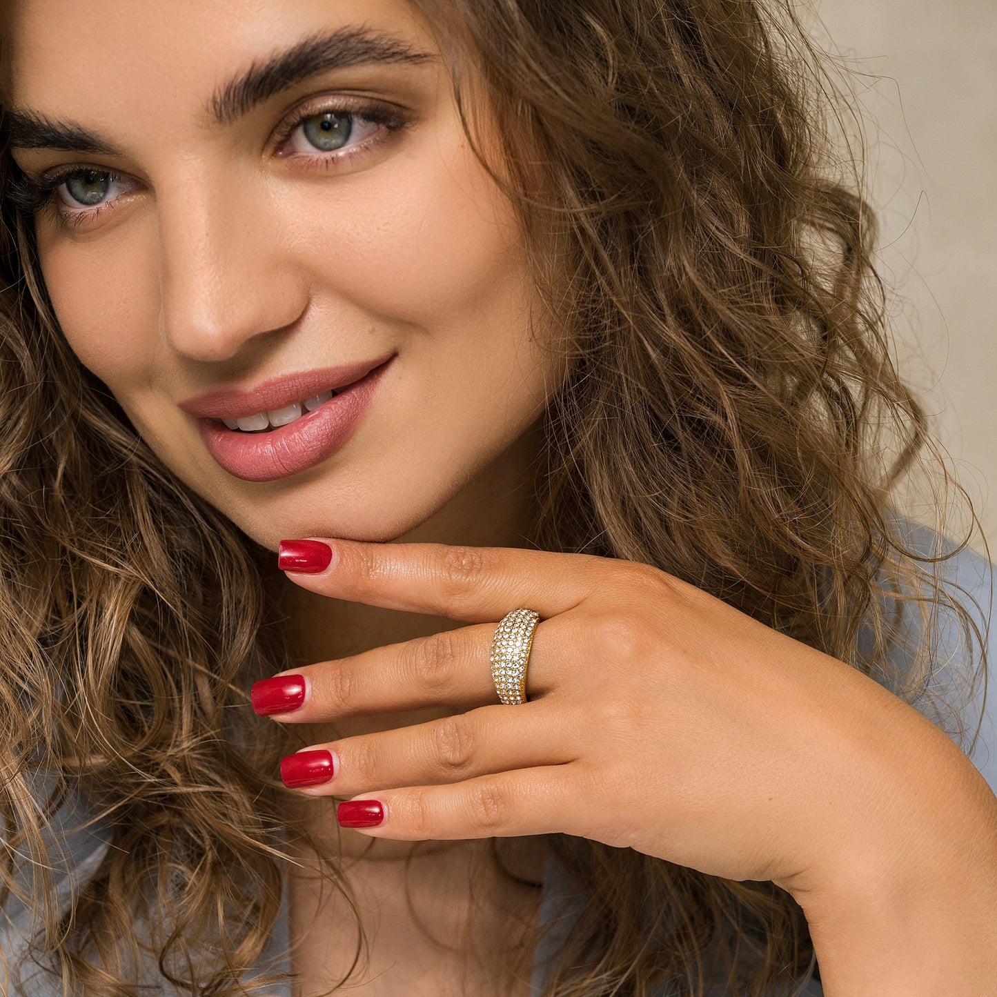Pavé Dome Ring