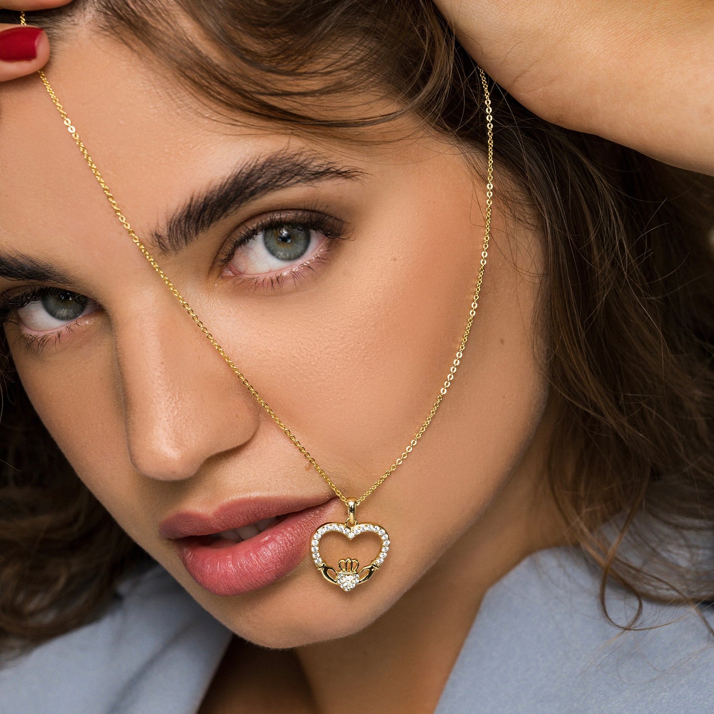 Claddagh Heart Necklace