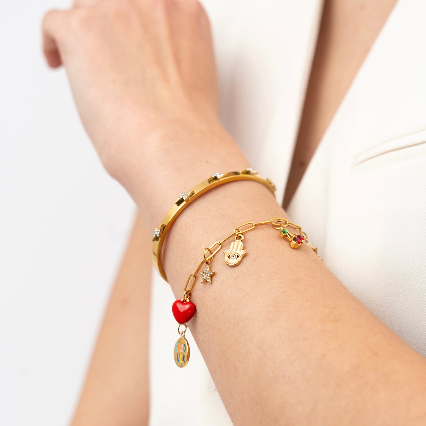 CZ Flash Bangle