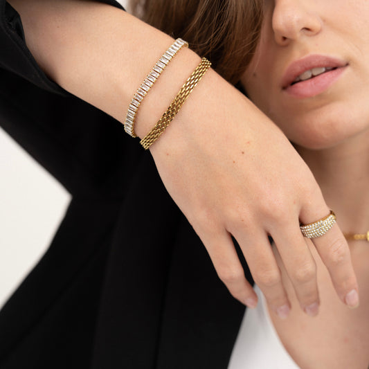 Baguette Tennis Bracelet