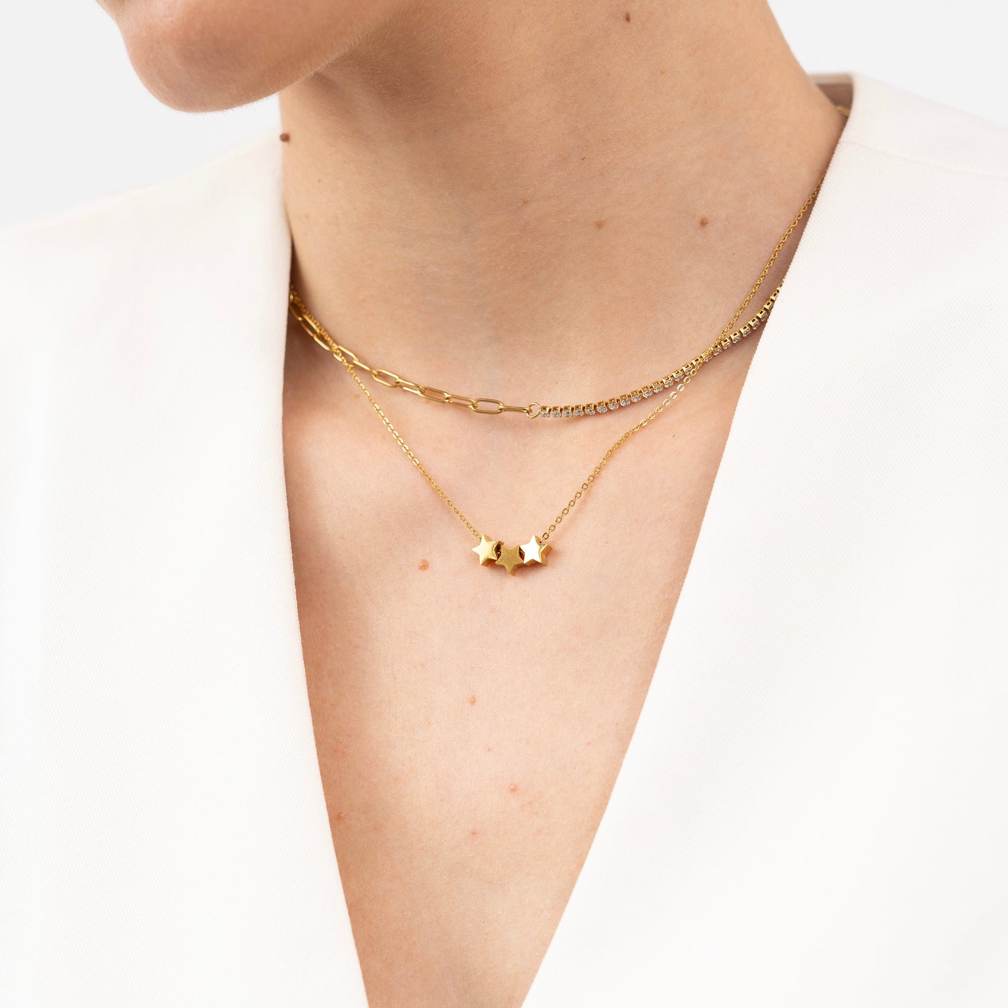 Half & Half Necklace