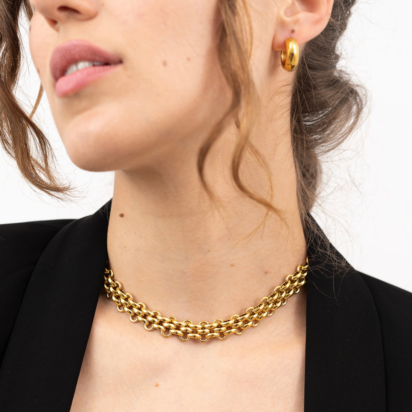 Regal Luxe Choker Necklace-Dazzledvenus