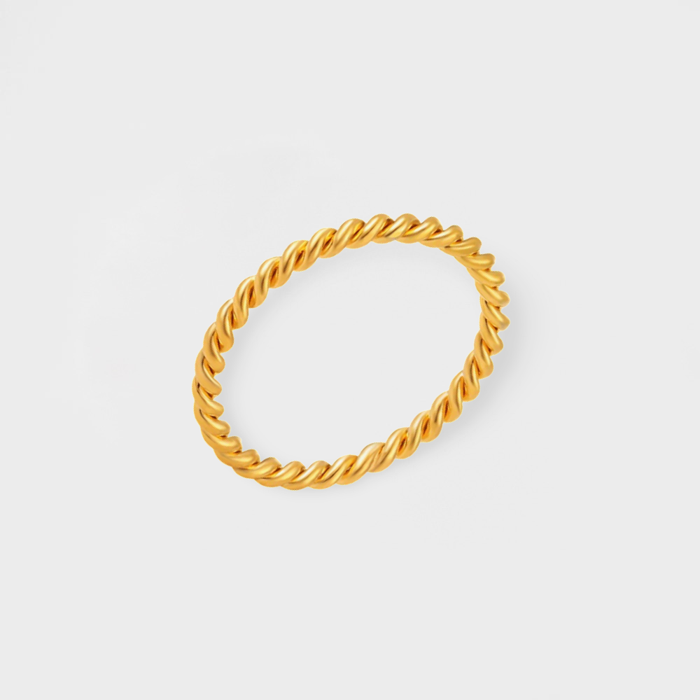 Twisted Rope Band Ring