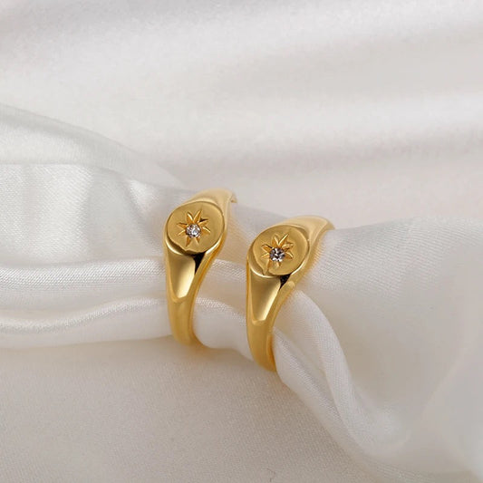 Guiding Star Signet Ring