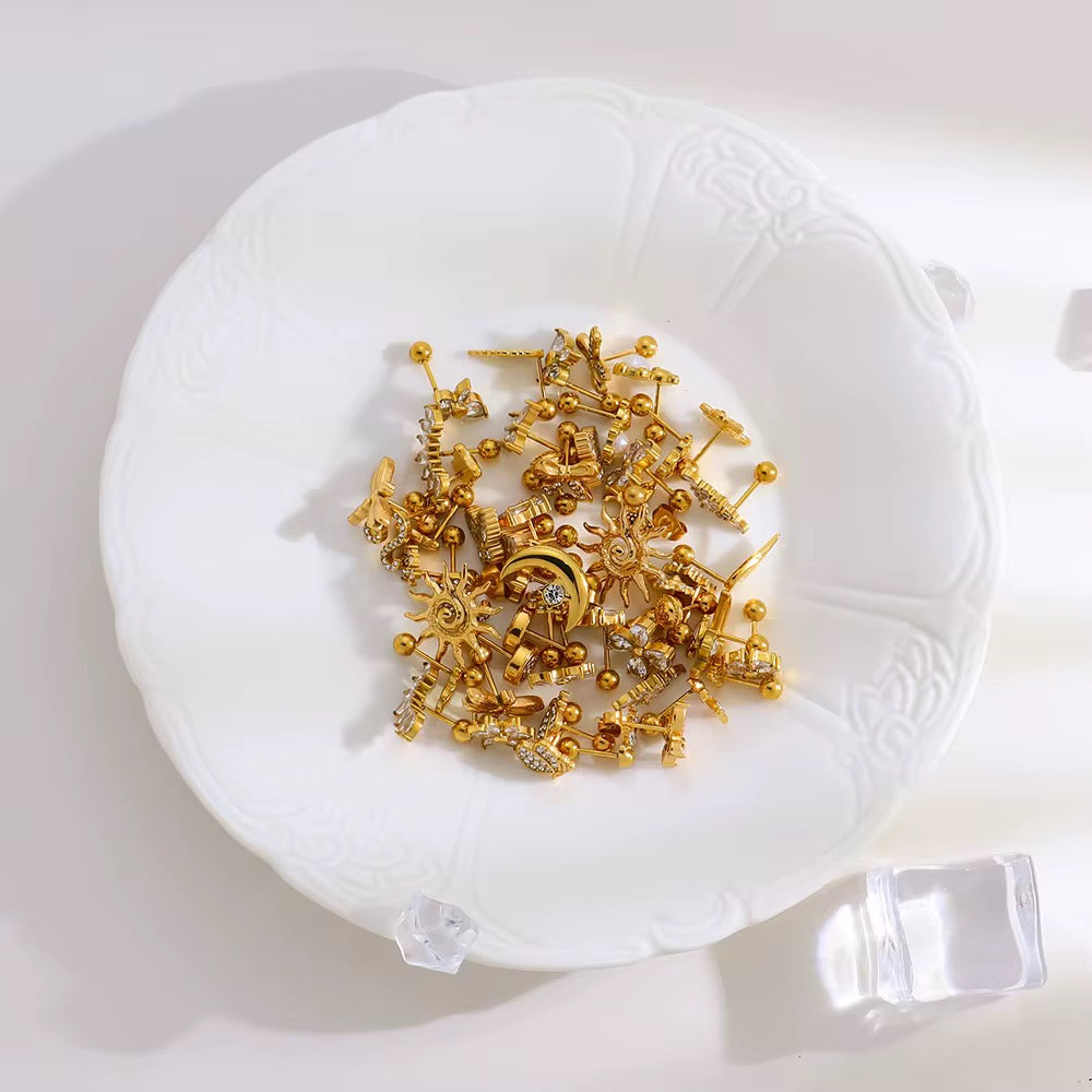 Flora Stud Earring