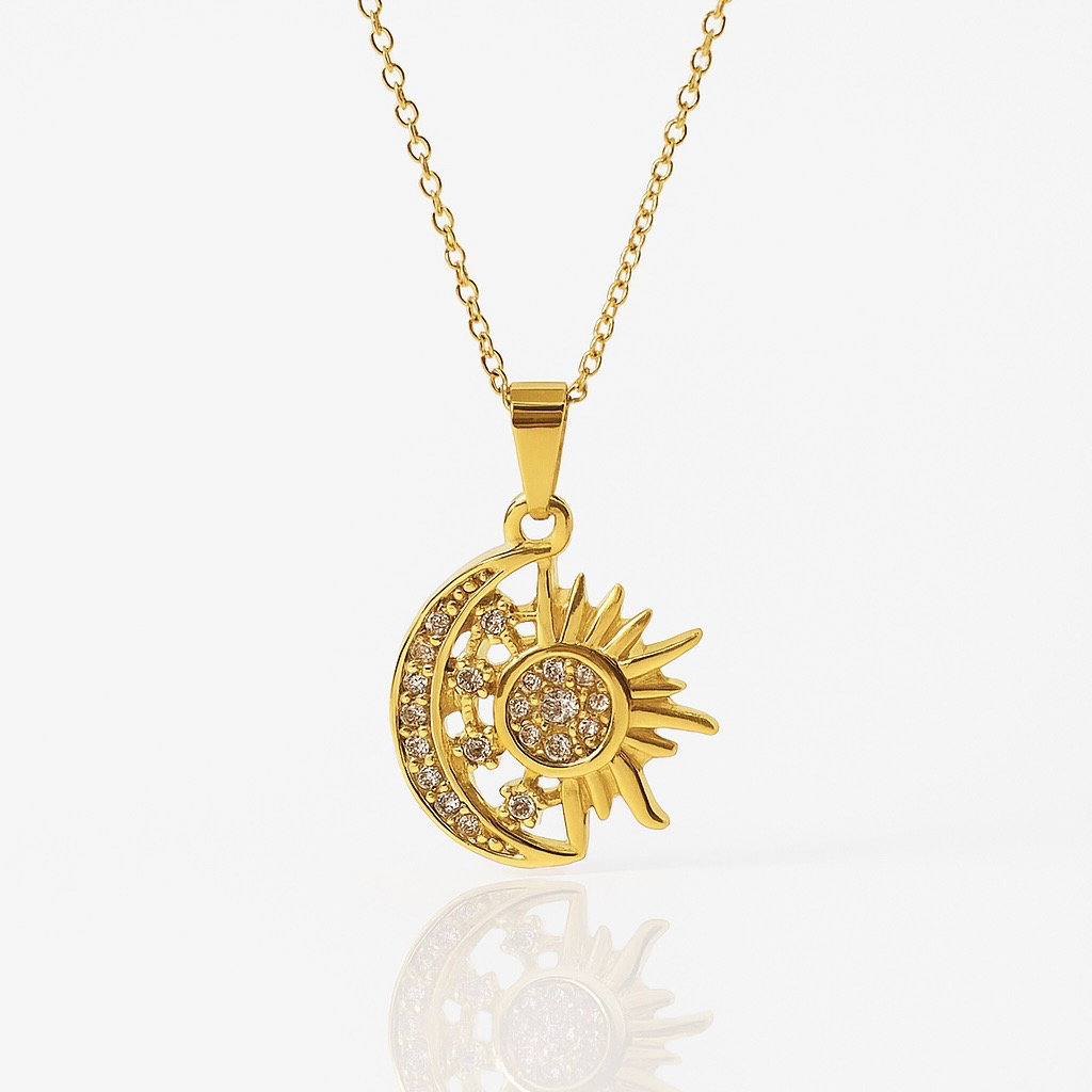 Sun Moon Harmony Necklace