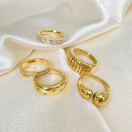 Cosmic Stars Dome Ring