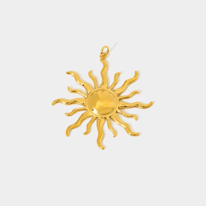 Statement Sun Charm-Dazzledvenus