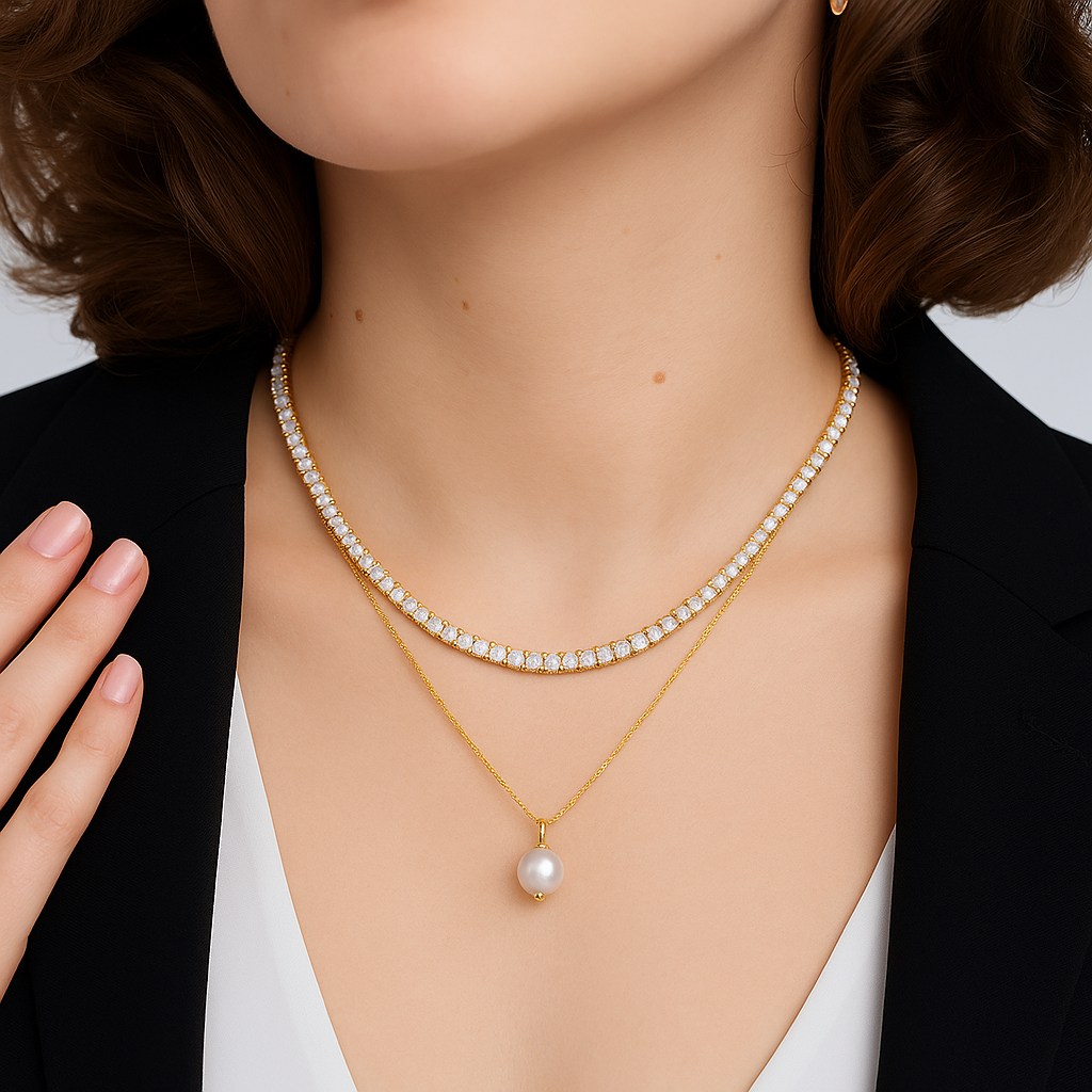 Bling Tennis Necklace