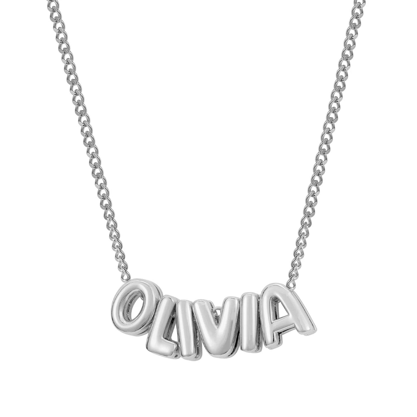 Personalised Bubble Name Necklace