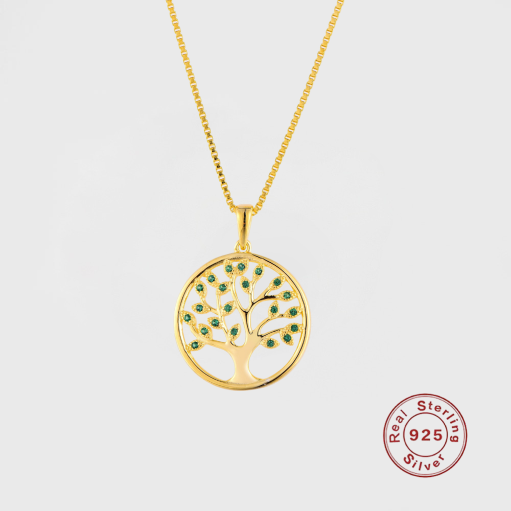 Tree Of Life Irish Necklace-Dazzledvenus