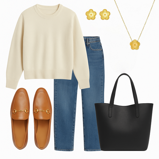 Marie Clover Stud Earring