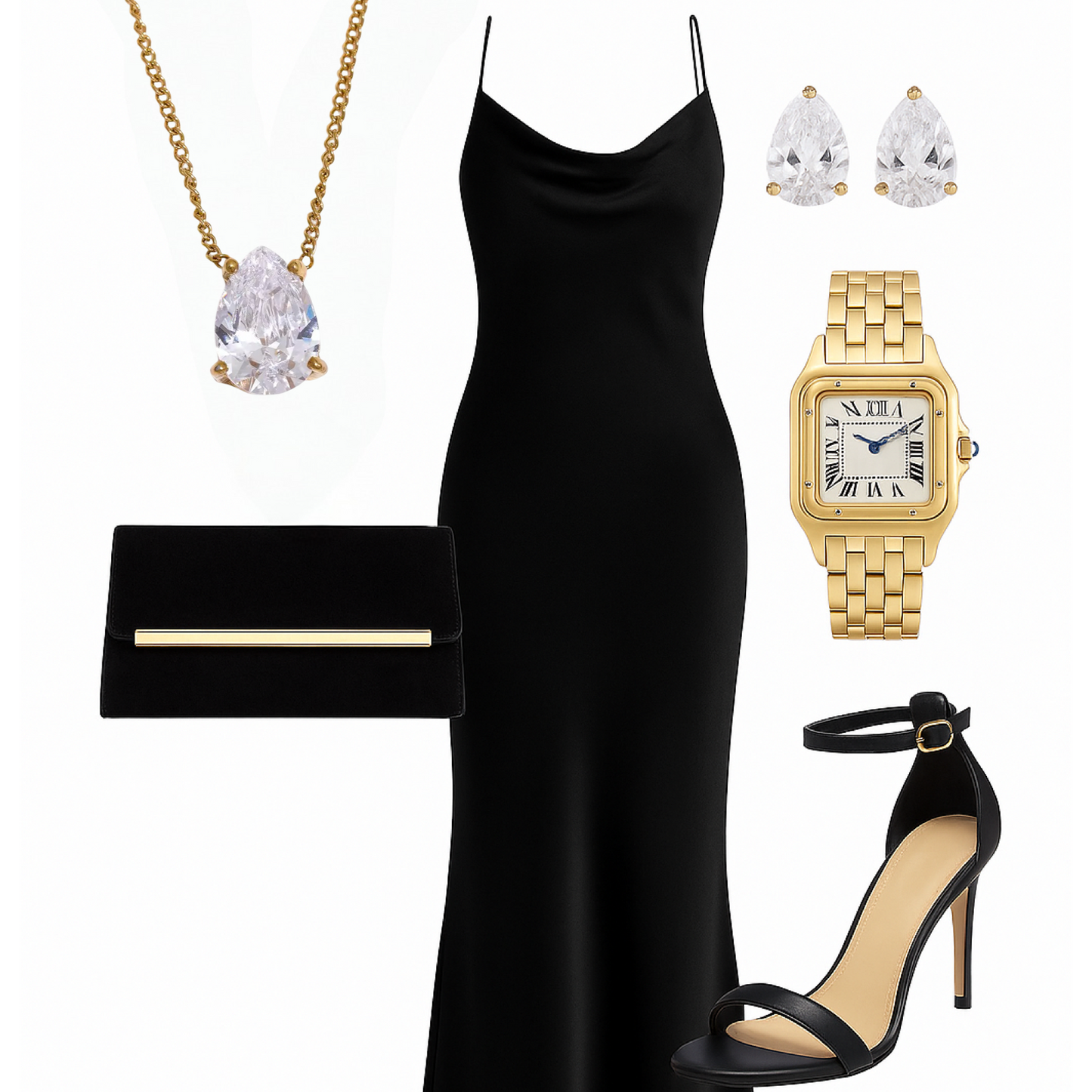 Fia Tear Drop Necklace