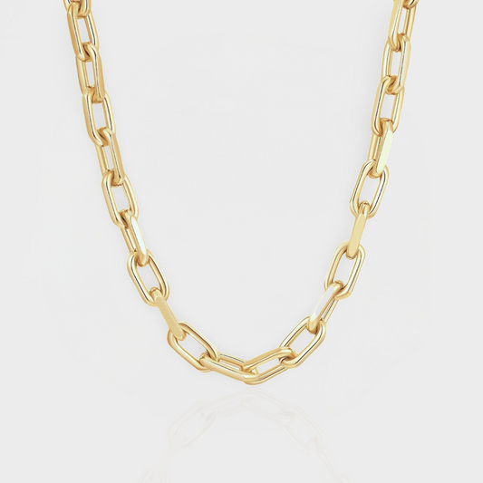 Bold Paperclip Magma Necklace