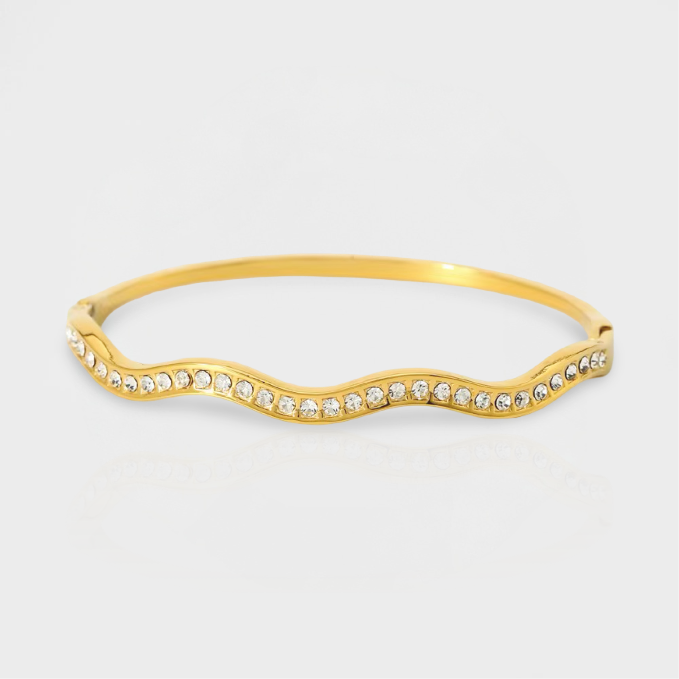 Wave Tennis Bangle