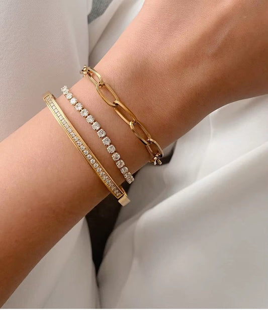 Dazzle Tennis Bangle