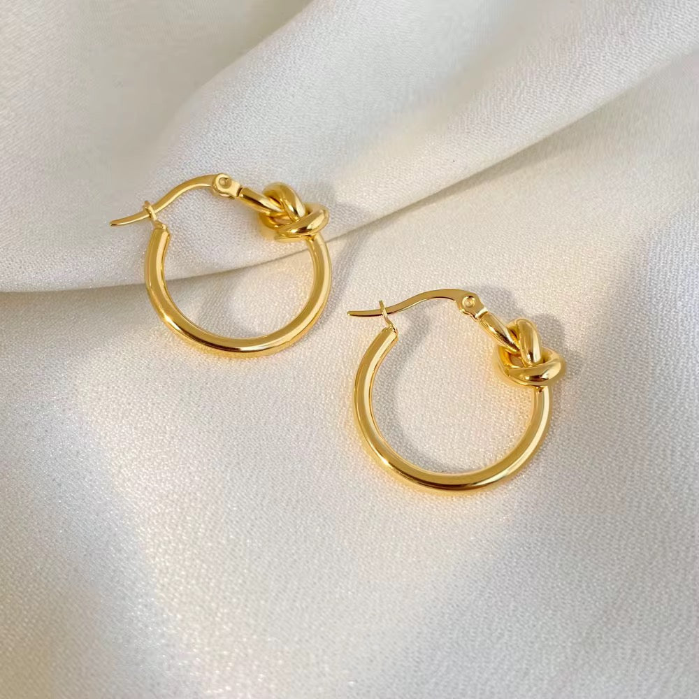 Infinity Hoop Earring