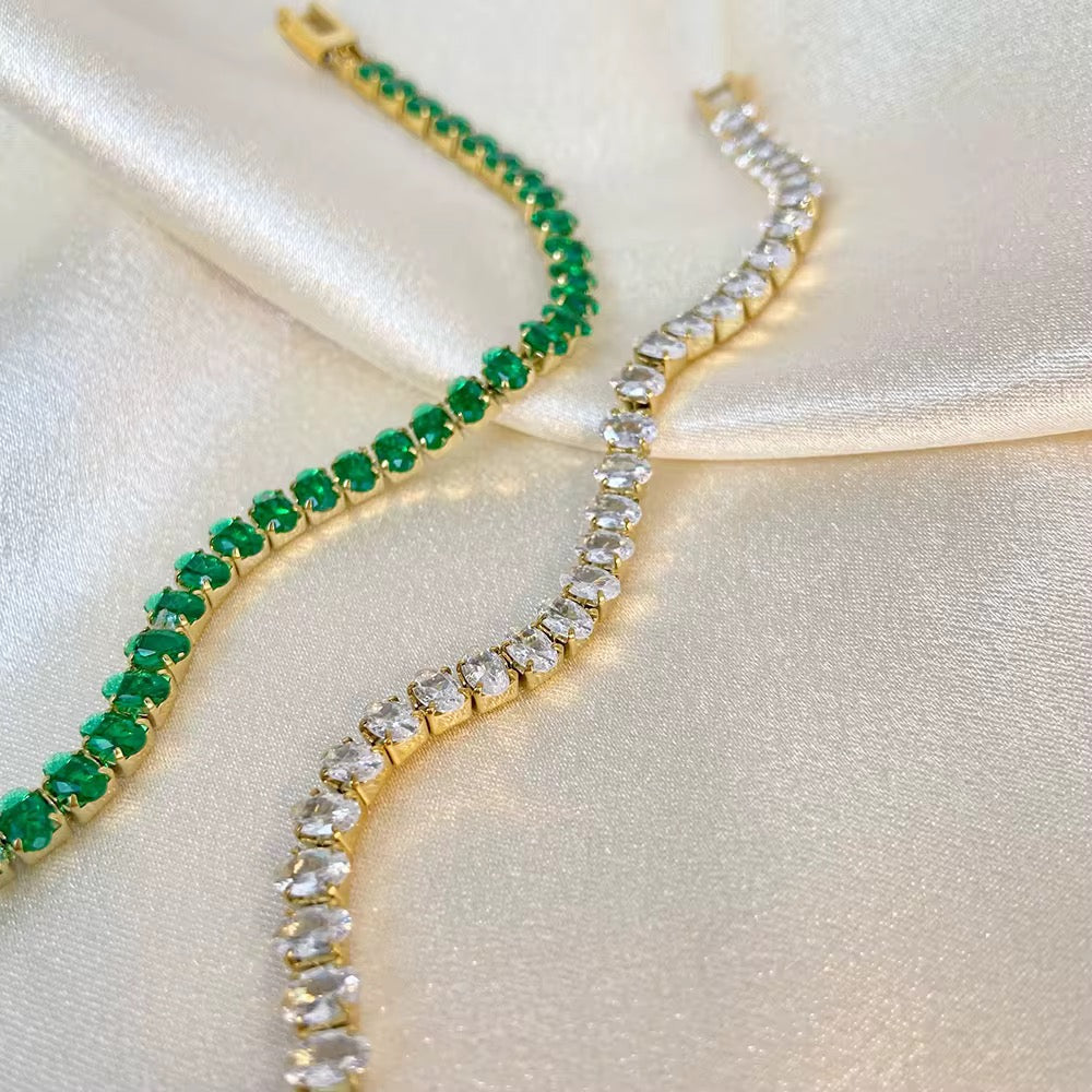 Marquise Tennis Bracelet