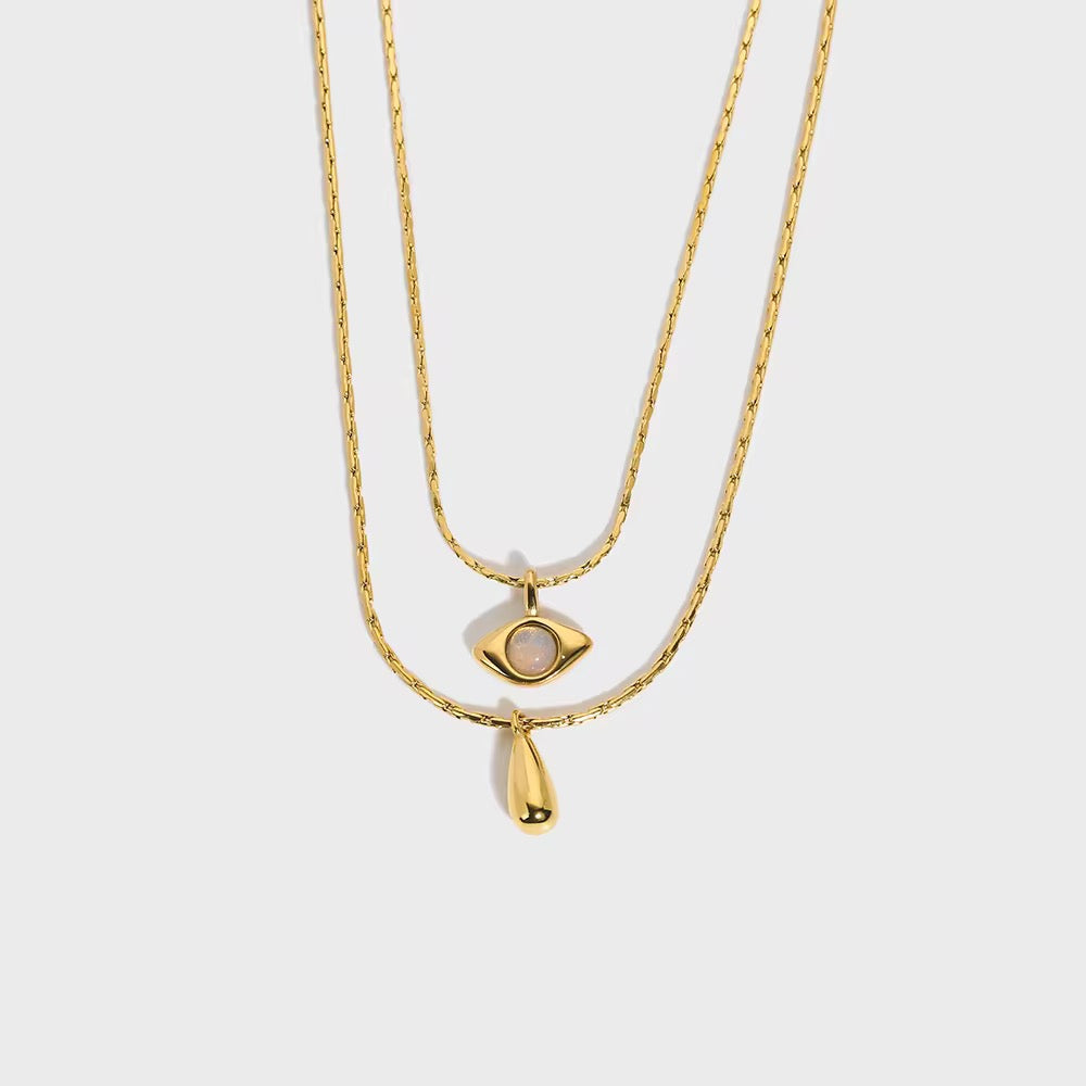 Evil Eye Multilayer Necklace