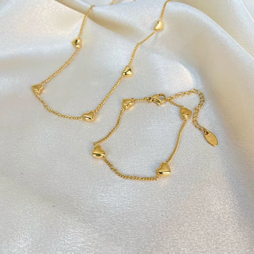 Lovers Dream Hearts Necklace