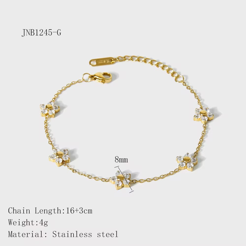 Angelic Clover Bracelet