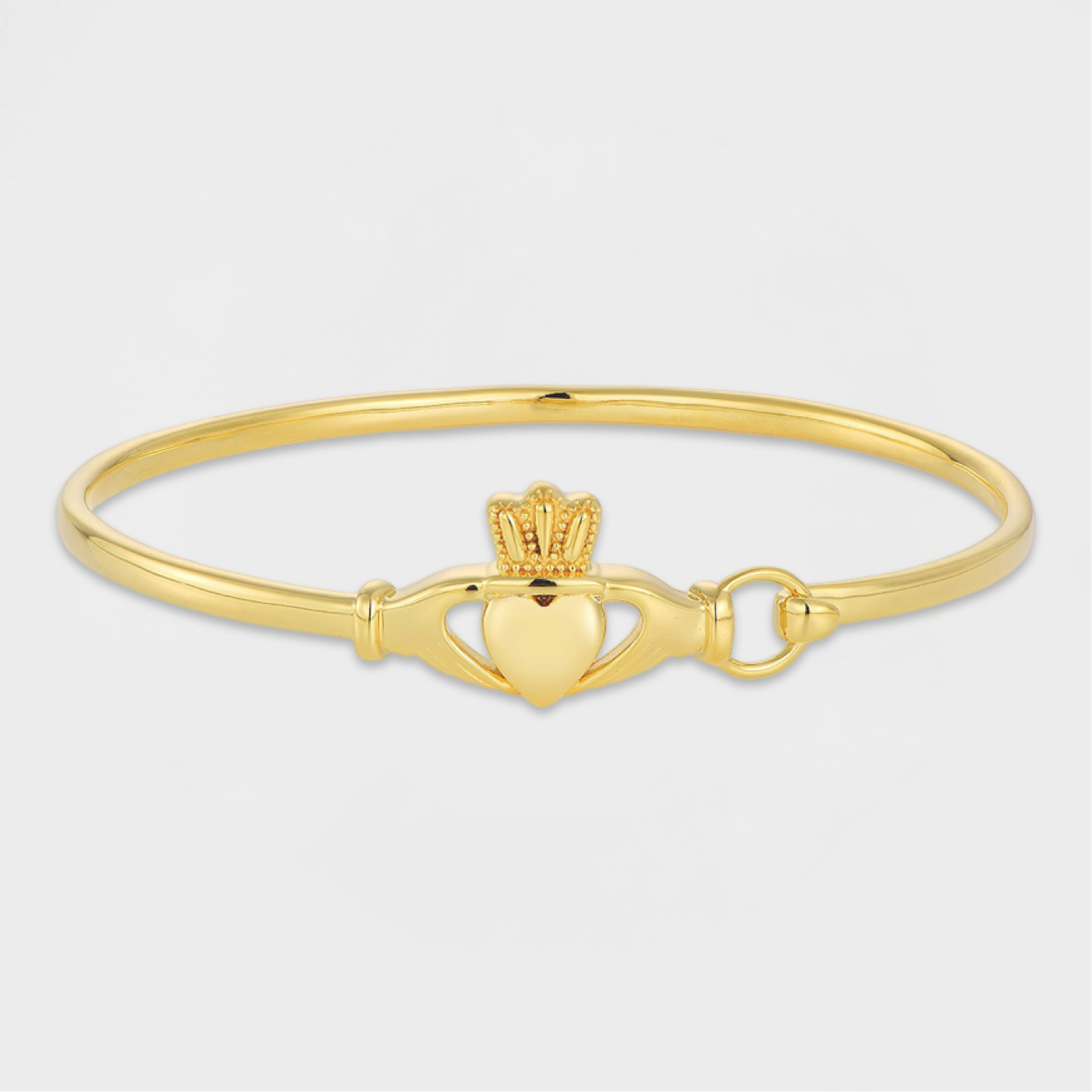 Irish Claddagh Bangle-Dazzledvenus