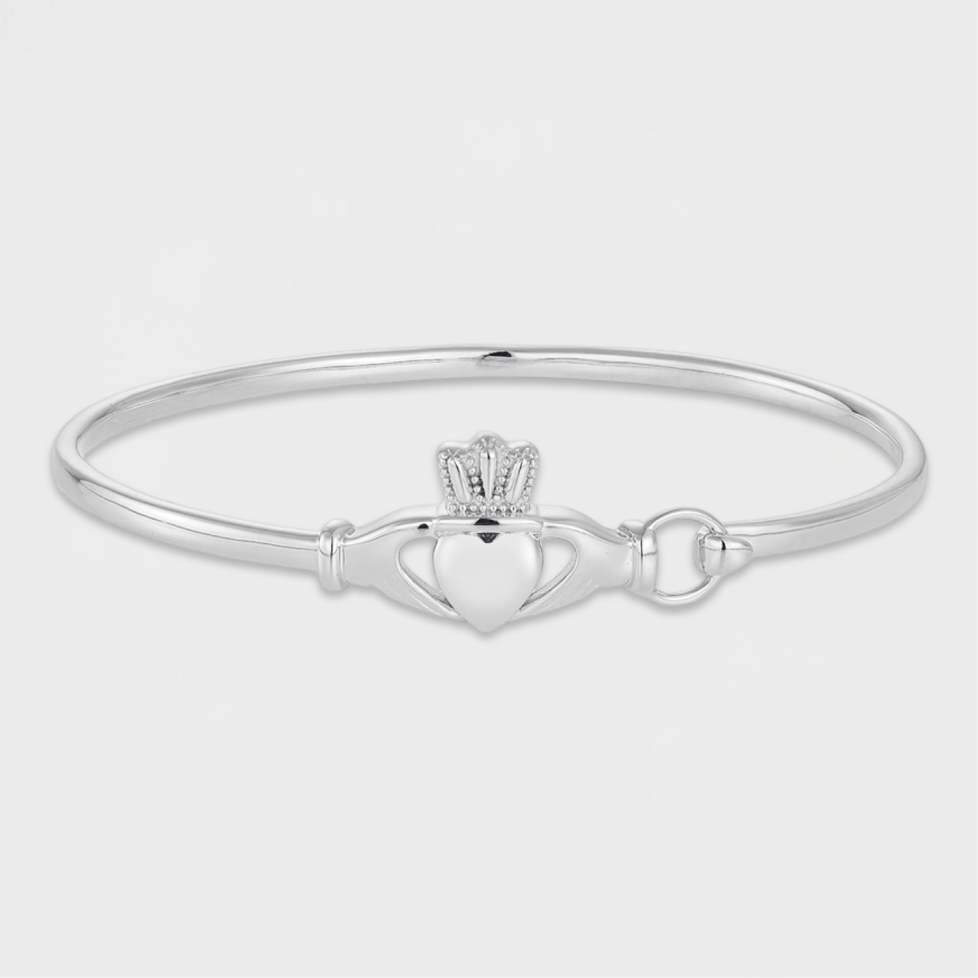 Irish Claddagh Bangle-Dazzledvenus