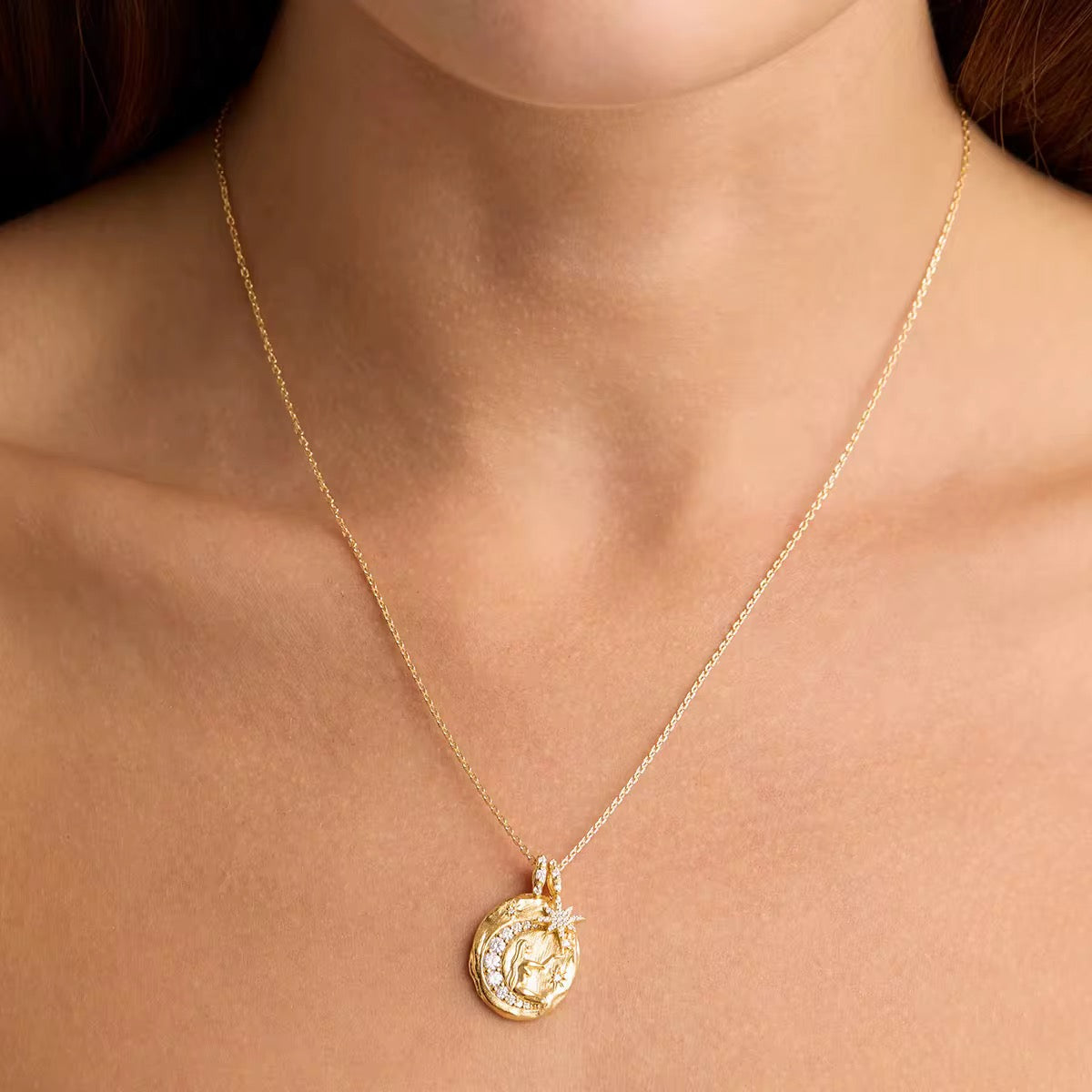 Luna Star Moon Necklace
