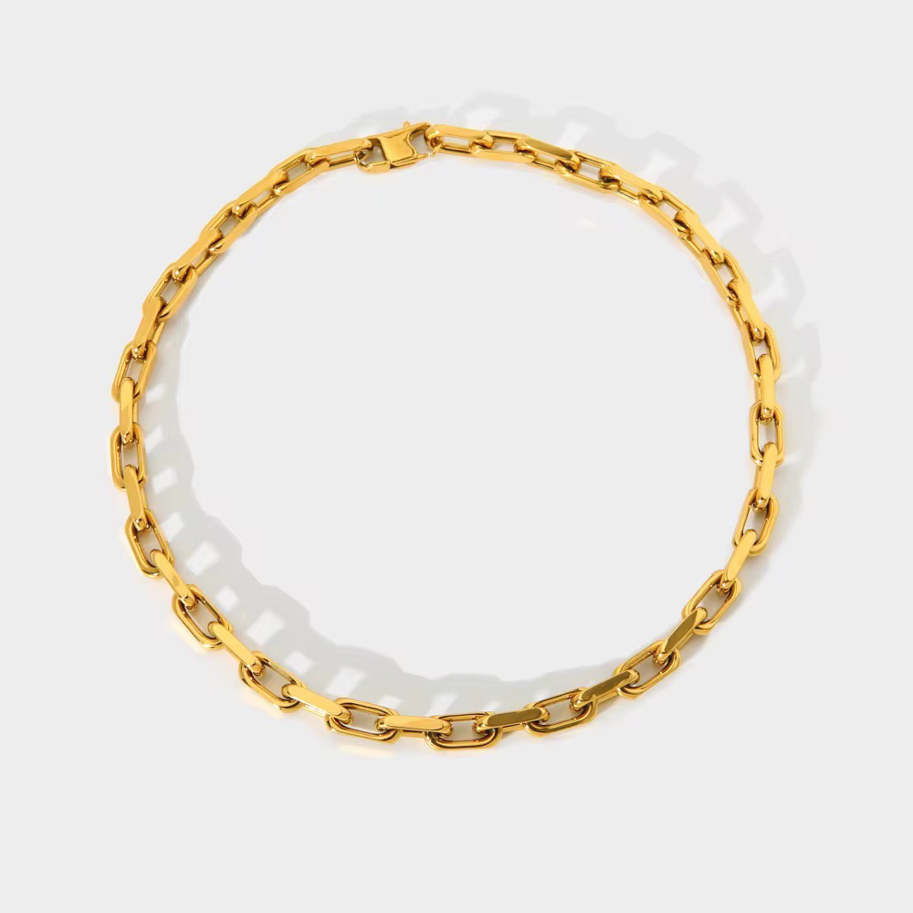 Bold Paperclip Magma Necklace