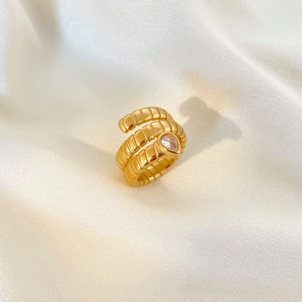 Coil Tuobogas Serpenti Ring