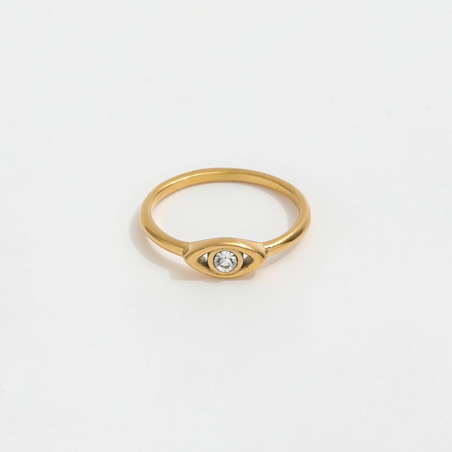 Stud Evil Eye Ring