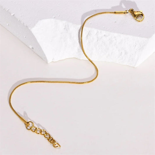 Snake Bone Minimal Bracelet