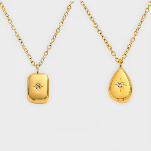 Starlight Geometric Necklace