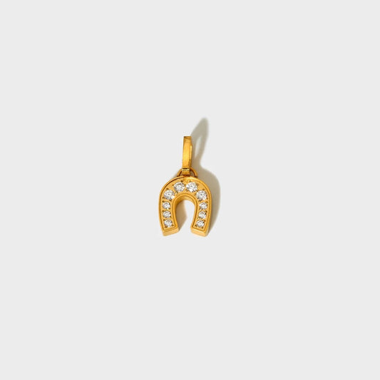 Horseshoe Charm-Dazzledvenus