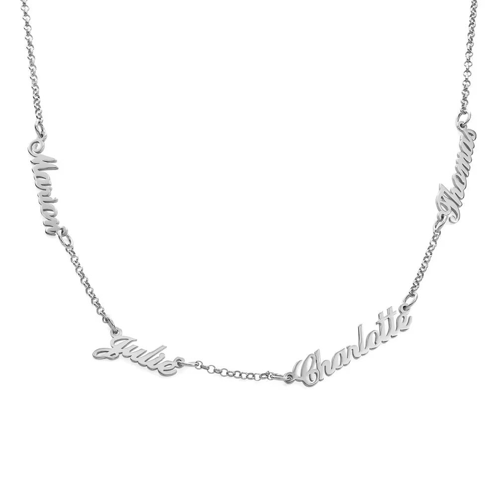 Family Tribe Name Necklace-Elevate your fashion game instantly! Order your Personalized Bubble Name Choker today to add a personalized touch to your style. Don't miss out. Shop Now! 💥-Dazzledvenus