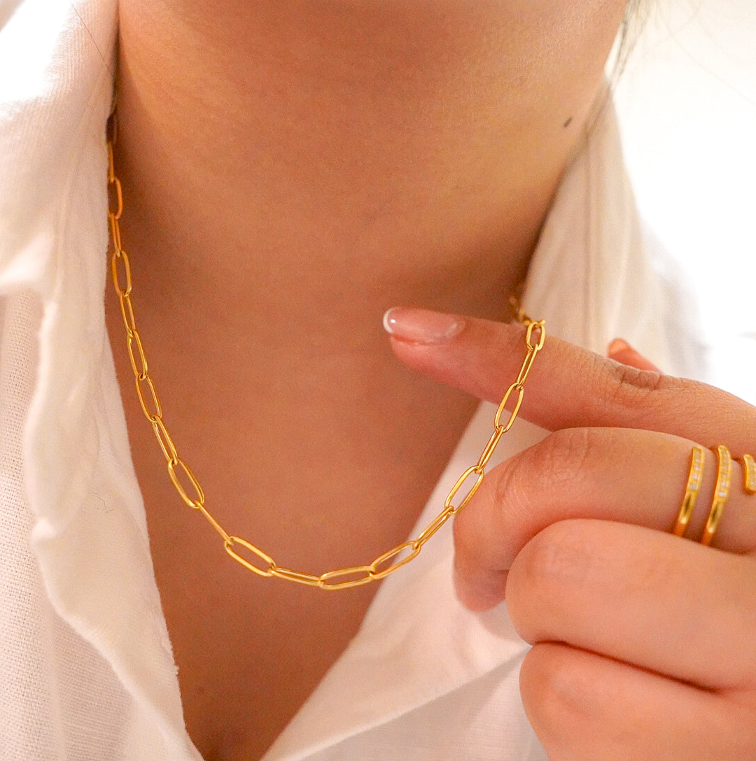 Prime Paperclip Necklace Set