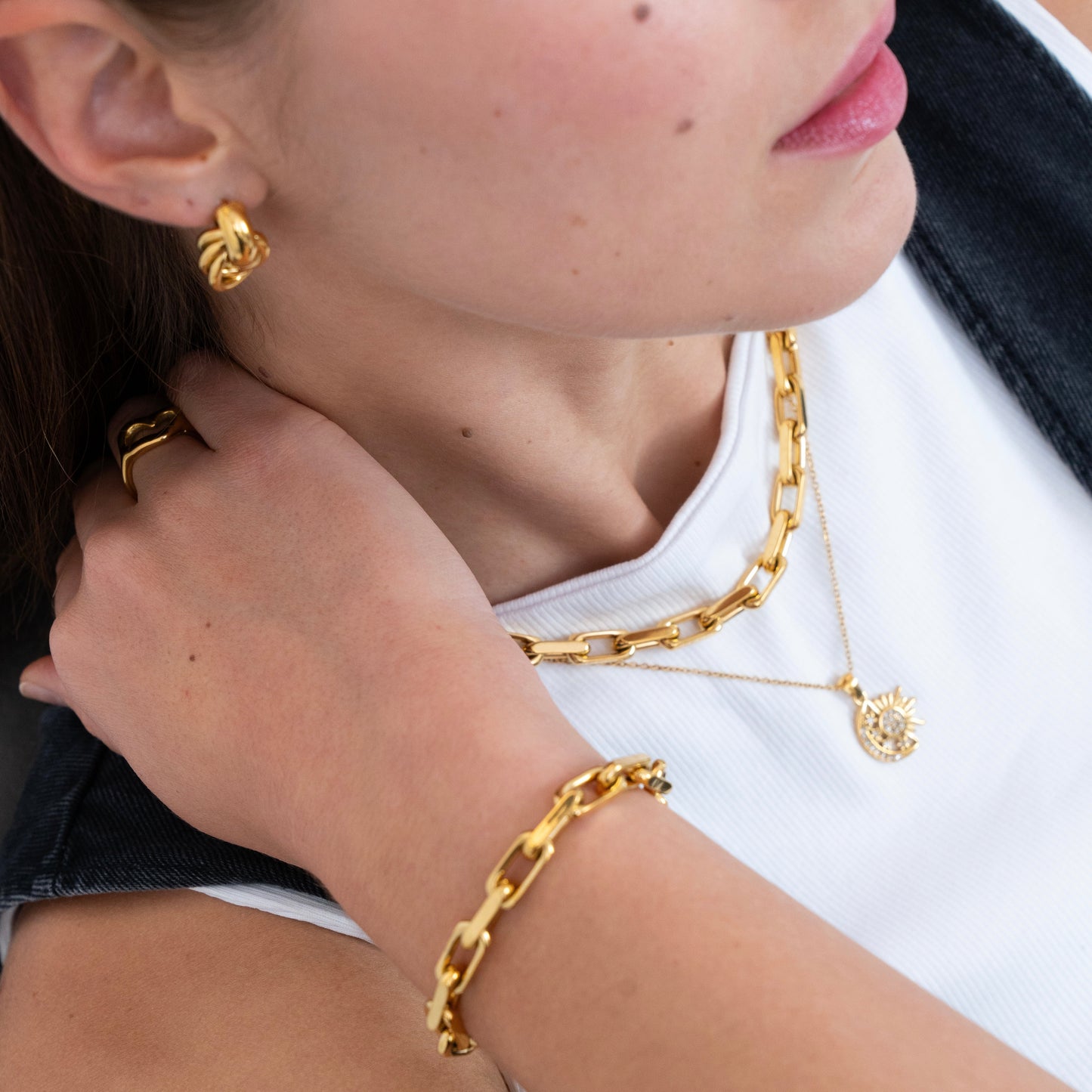 Statement Magma Bracelet