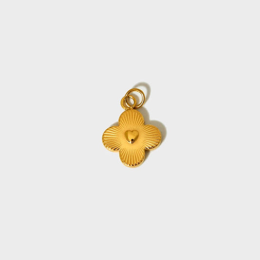 Heart Clover Charm-Dazzledvenus