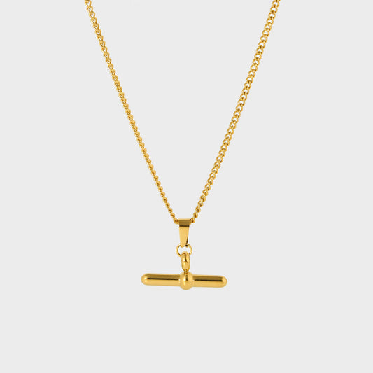 Balance Beam T-Bar Necklace-Explore our elegant Balance Beam T-Bar Chain Necklace collection. Enhance your style with our sophisticated designs. Order now for timeless elegance! 🏆-Dazzledvenus