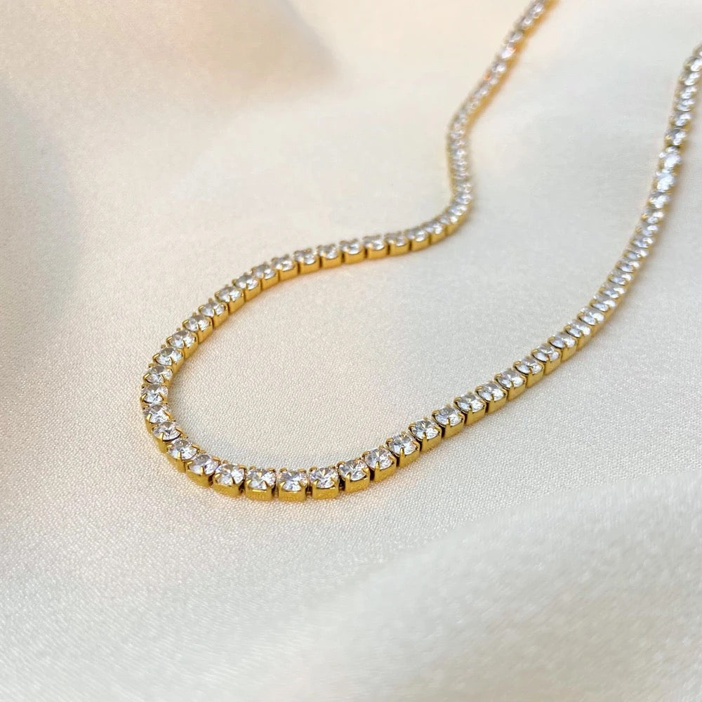 Aurora Tennis Necklace