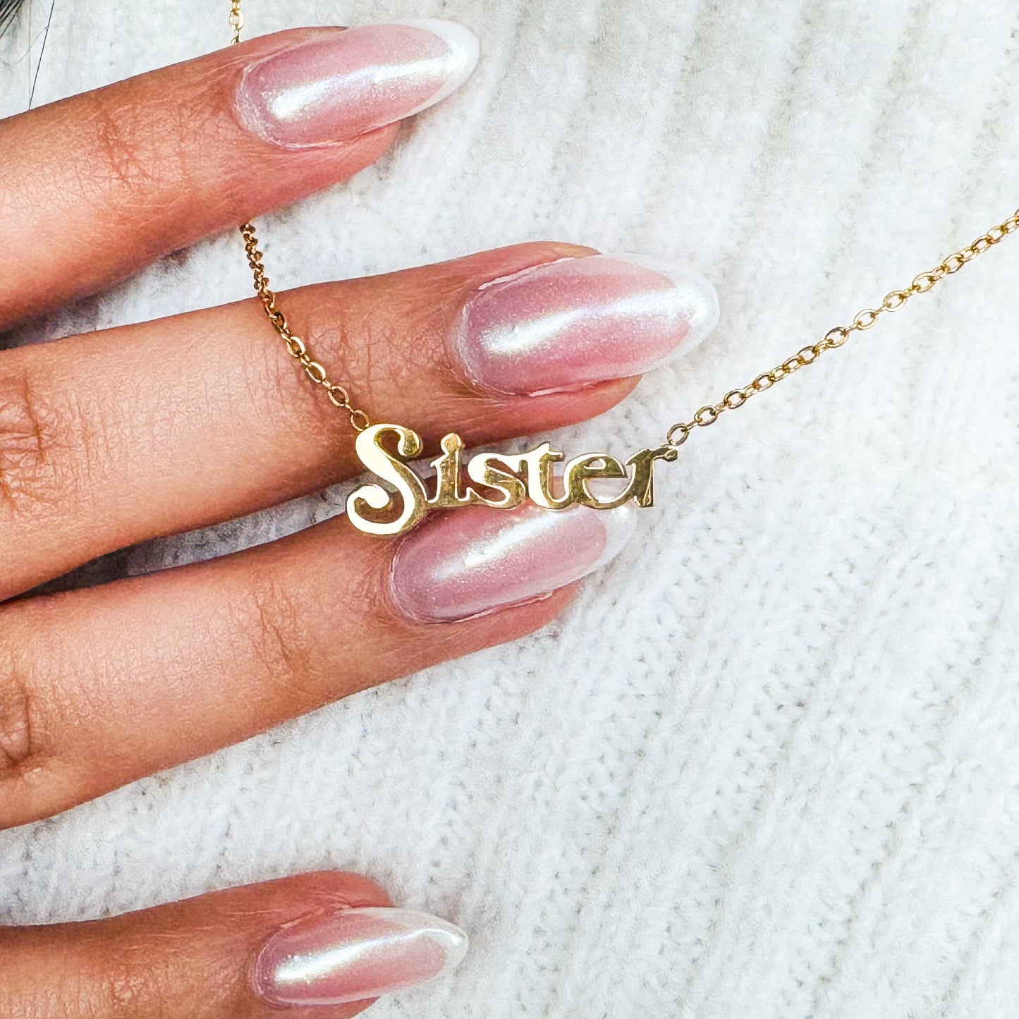 Celebrating Sister Necklace